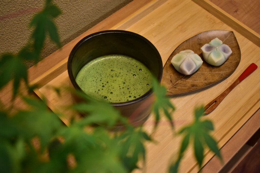 お抹茶と練り切り