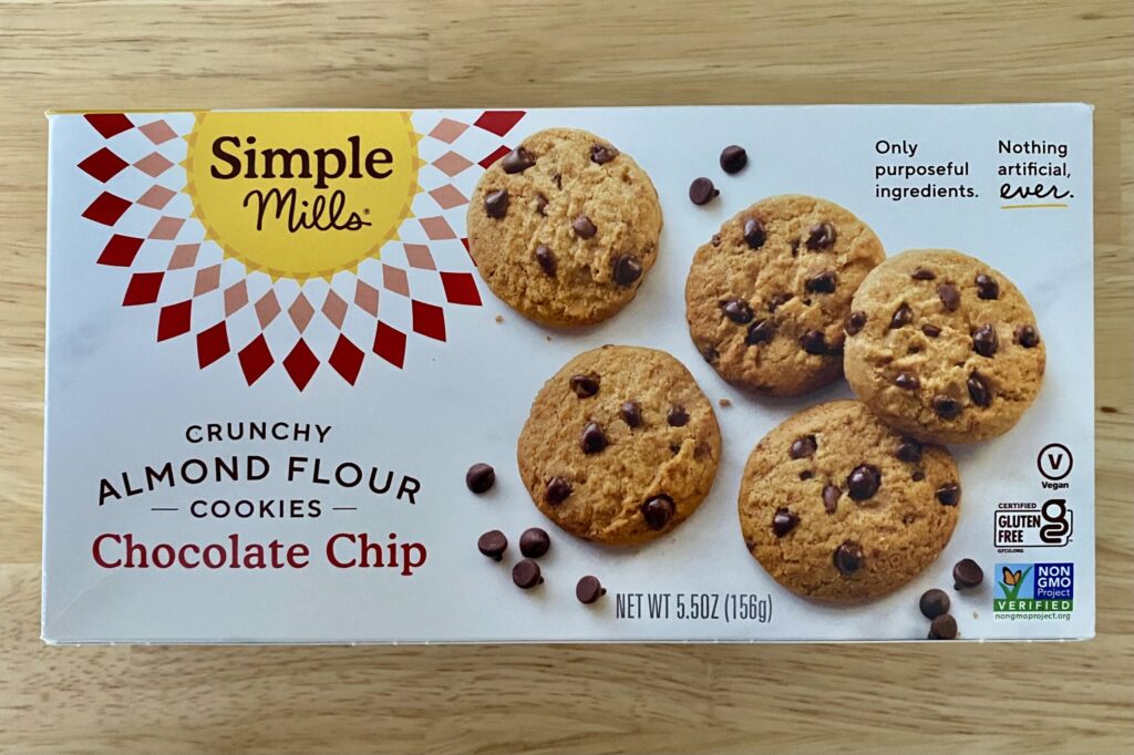 iHerb Simple Mills チョコレートチップ 外箱
