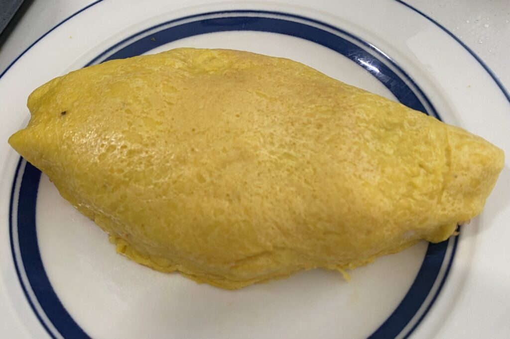 卵なしオムライス 成形
