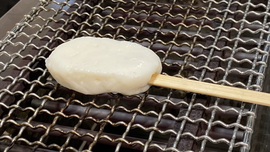 笹かまぼこ 焼く前