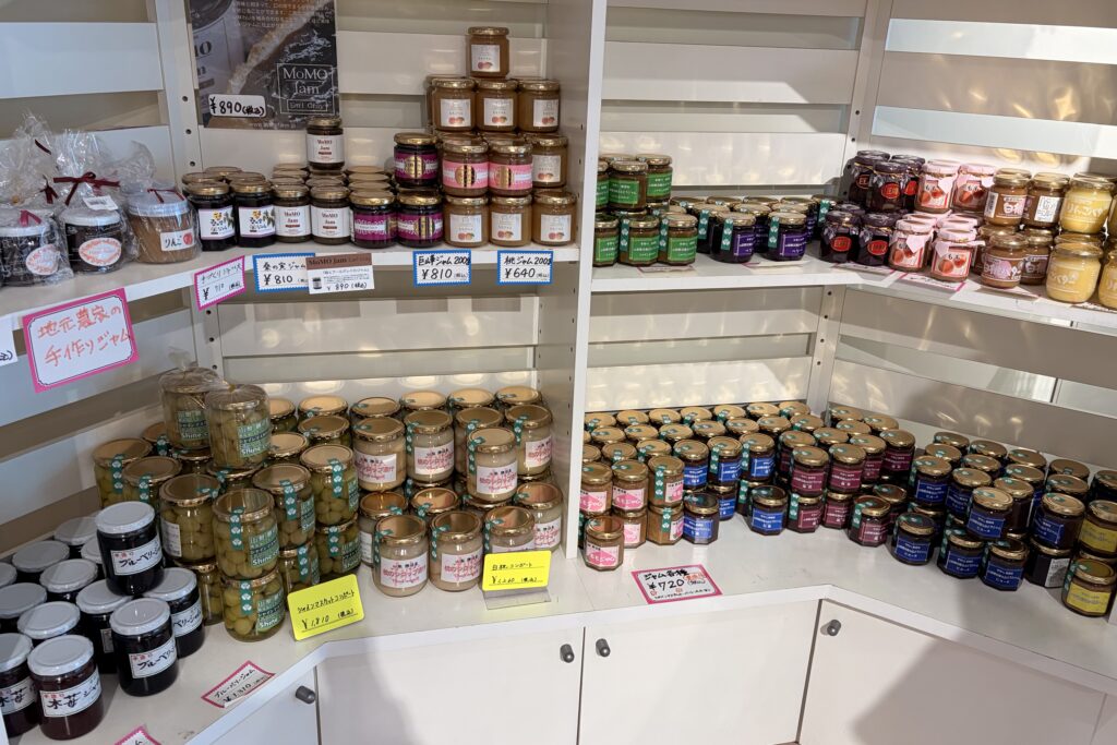 ジャムの売り場